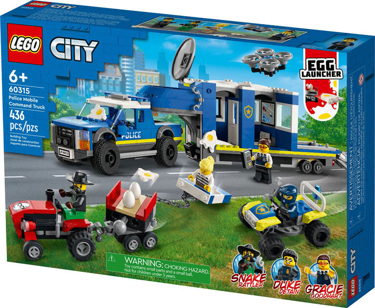 lego city police truck