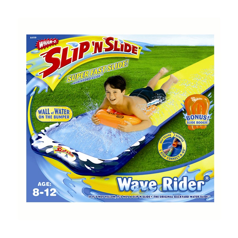 inflatable boogie board for slip and slide