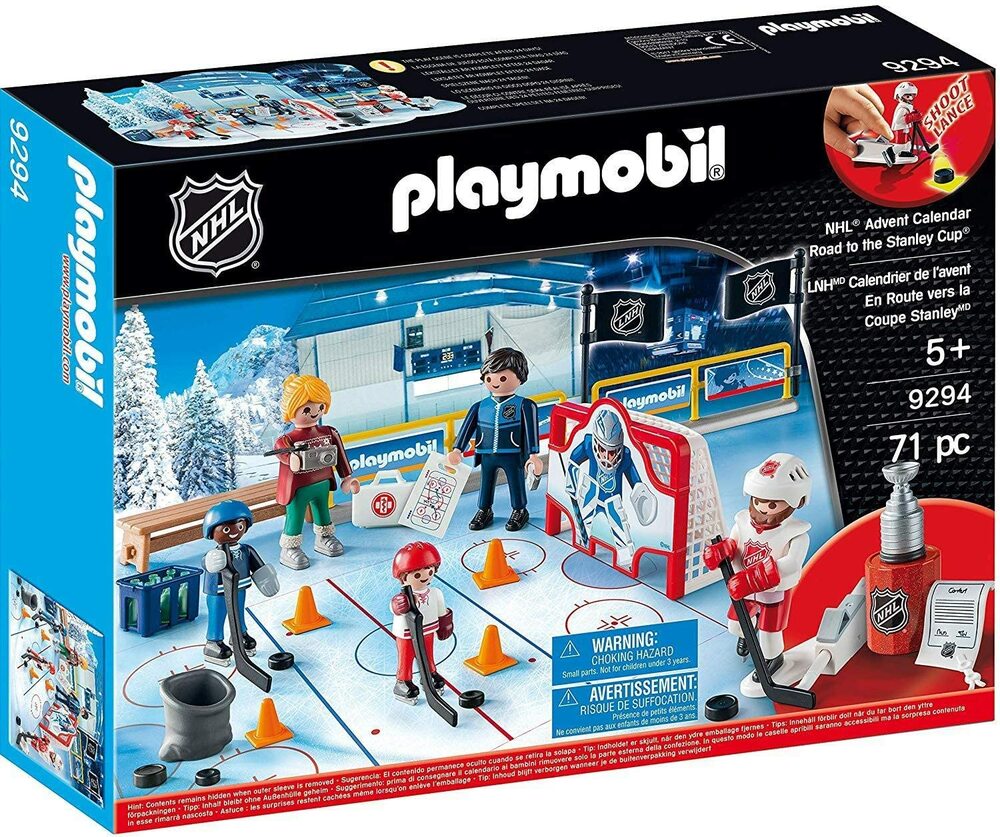 9294 Advent Calendar Playmobil NHL Hockey Building Blocks