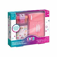 Mini fridge lip gloss set