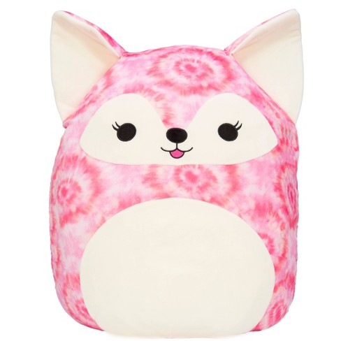 squishmallow fox pink