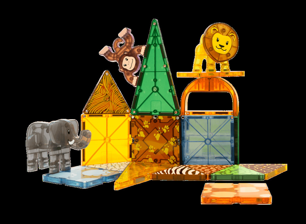 Magna-Tiles® Safari Animals - 25 Piece Set