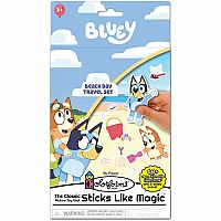 Bluey Colorforms Travel Reusable Sticker Set for ages 3+ 