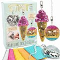 Sparkling Disco Decor Mirror Tile Ornament Making Craft  Kit 