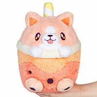 Mini Squishable Corgi Bubble Tea