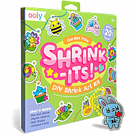 Ooly Shrink-Its! D.I.Y. Shrink Art Kit - Garden Pals