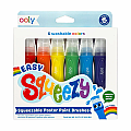 Easy Squeezy Poster Paint Brushes for Ages 3+ by Ooly