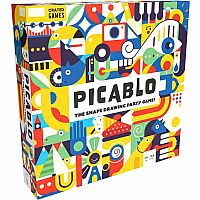 Picablo - The Shape Drawing Family Game, Fun for All Skill Levels, Party, Art, Sketch, Board Game for 2-8 Players, Competitive a