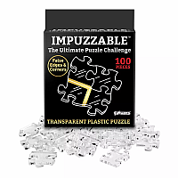 Impuzzable Impossible Acrylic Clear Jigsaw Puzzle