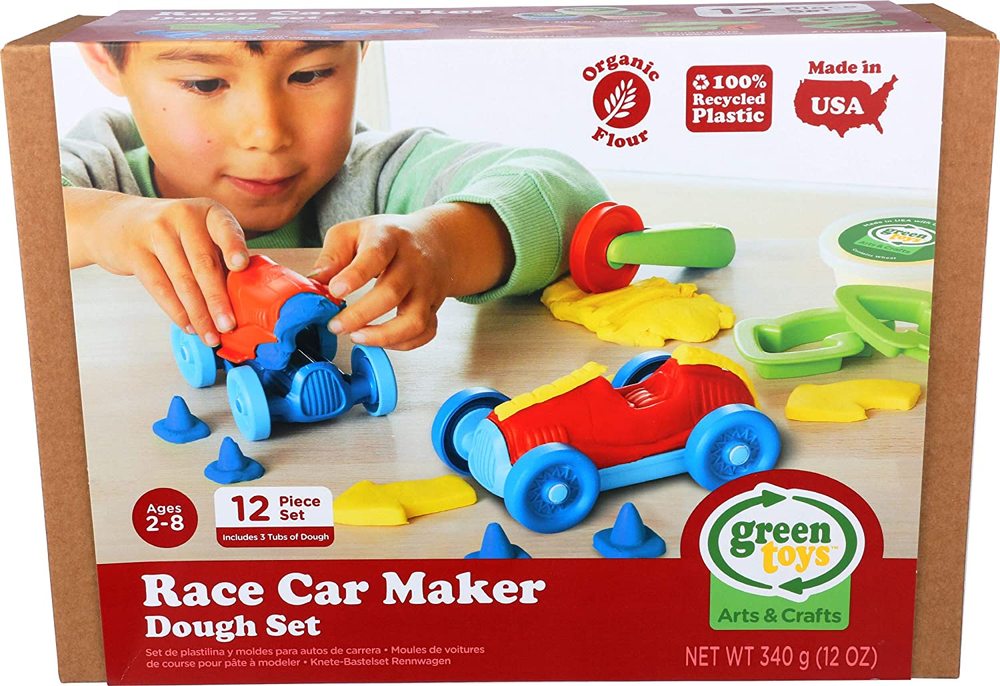 green toys race car red